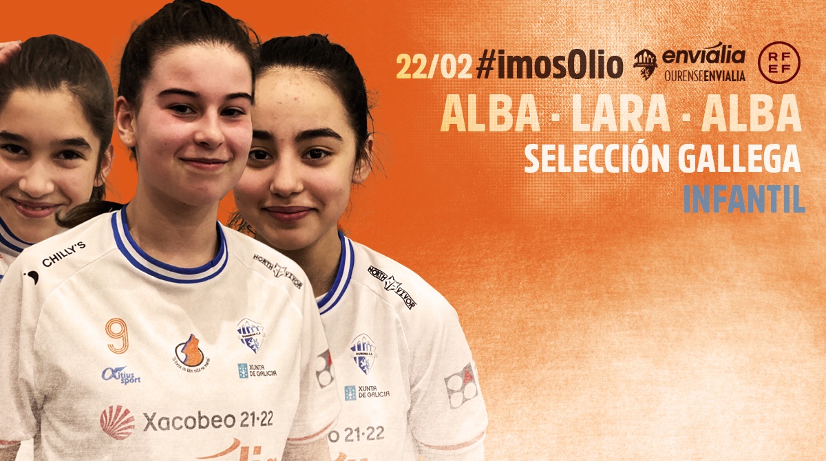 OUontimeFSF's tweet photo. 😃⚽️SEL. GALLEGA // ALEVÍN // INFANTIL
Paula, Antía y Julia convocadas por Bea Seijas @seijascouce nuestra entrenadora del filial (Seleccionadora gallega alevín).
🏅ALEVÍN
📆 22/02
⏰ 18:00H
📍#cangas
🏟 IES María Soliño
¡A disfrutarlo mucho!
🚀🧡 #enviBase #imosOlio #BASE https://t.co/mcIOG9CBw4