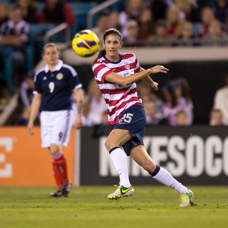 USWNT's tweet photo. Entrepreneur
General Manager
Mother
&amp; so, so much more

ICYMI: Catch up with @Yael_Averbuch in the latest #SheBelieves Spotlight presented by 
@DeloitteUS
