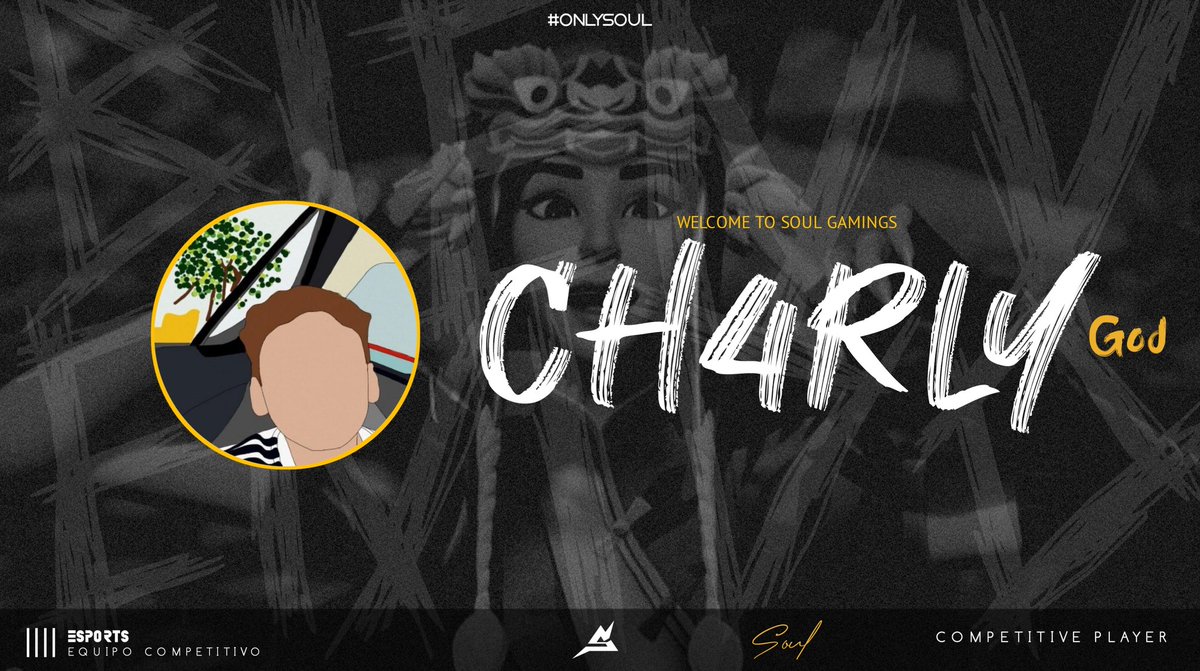 Soul_Gamings's tweet photo. Presentamos a nuestro nuevo Jugador @CharlyGod4
🔥@CharlyGod4
BIENVENIDO AL EQUIPO🎉
De @Soul_Gamings
Síguenos en Instagram🔥 https://t.co/csusjLoQ45
Tu puedes ser el próximo.
Like & Rt👏
¡Soul is Back!🔥
#OnlySoul https://t.co/qkMmCbCYYC
