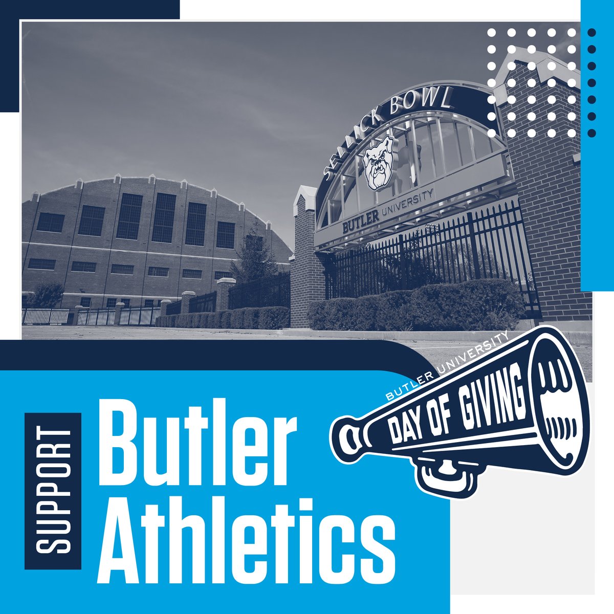 Butler Day of Giving is here! Our student athletes go above and beyond to represent BU. The Bulldog Club ensures the BU experience. Your gifts provide support that makes BU a place to learn and play. Join us by making a gift TODAY! #BUDayofGiving 

butler.scalefunder.com/gday/giving-da…
