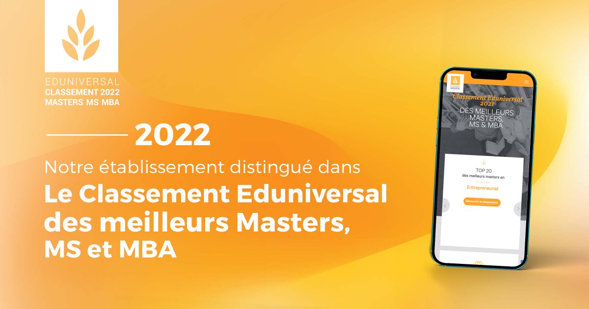 IAE_Paris_Est's tweet photo. [Classement #Eduniversal2022]
16 Masters de l'IAE Gustave Eiffel dans le Top 10 des meilleurs Masters de leur catégorie au classement @EduniversalEEA 2022 ! 🎓🏆✨

Découvrez le classement de nos formations 👉 https://t.co/jCKKMM13Qz https://t.co/Q8EUaRkYwy
