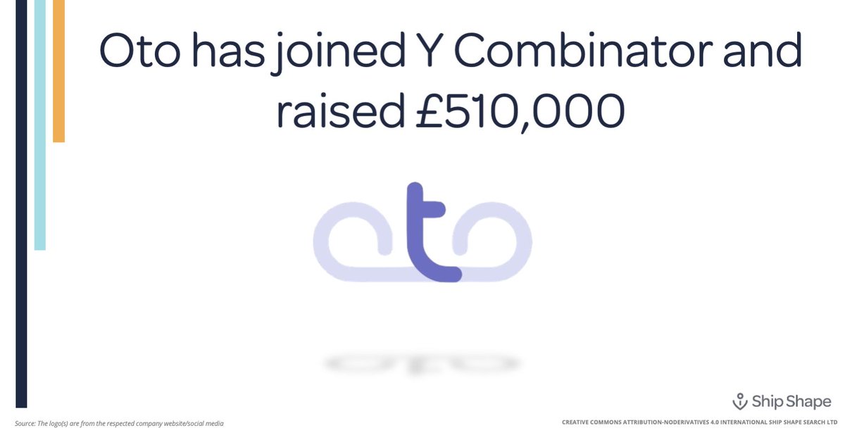 <a href="/Join_Oto/">Oto</a>  has joined Y Combinator and raised £510,000 in pre-seed. 

Oto has raised from Acequia Capital, CalmStorm Ventures, Bethnal Green Ventures and West Midlands Academic Health Science Network SME Innovation Fund + angel investors.

Read more: bit.ly/3v6snTp