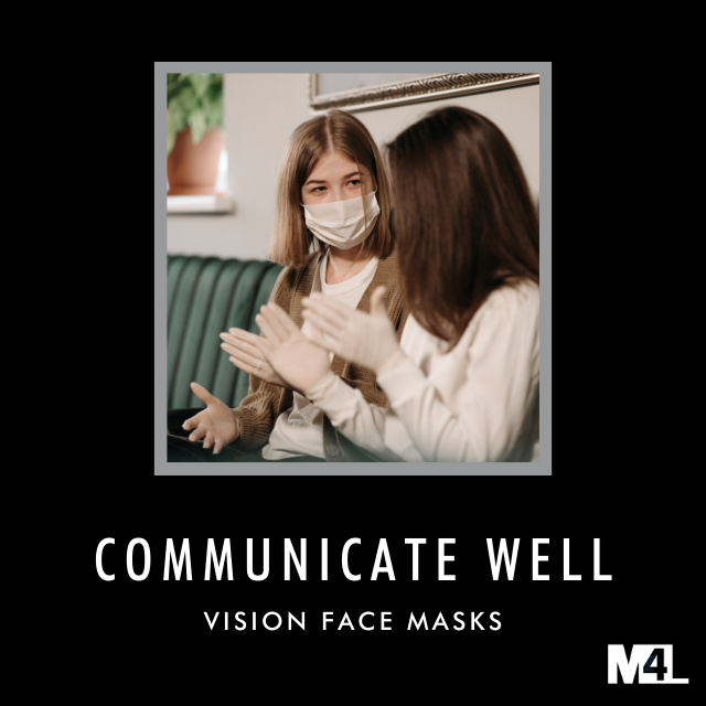 Have you noticed how face masks can hinder your communication with those who have hidden disabilities?

Open the world back up by choosing to wear one of our Vision Face Masks.

mask4life.co.uk/product/m4l-vi…