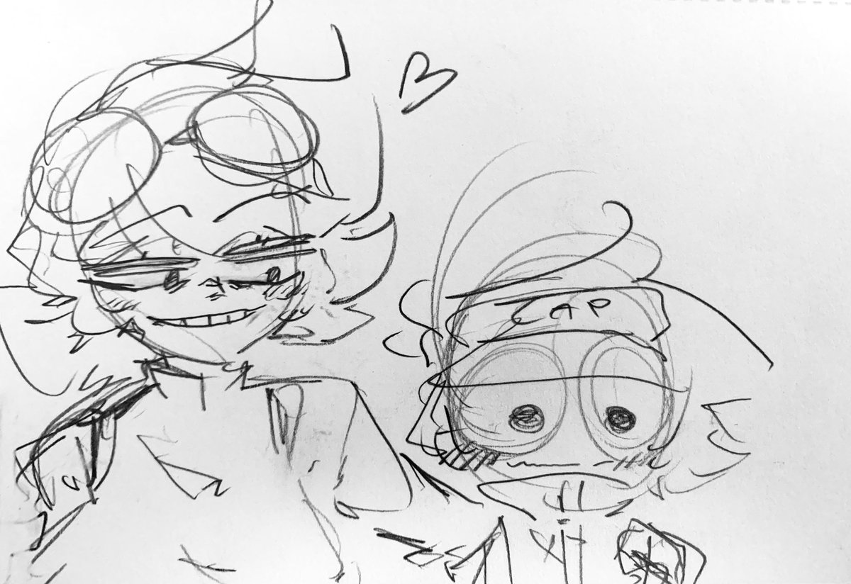 Some OC doodles

Pinna is from @LonesomeFricker 