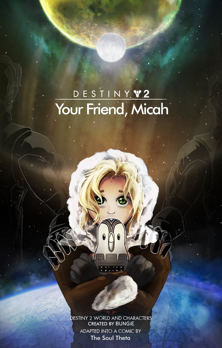 TheSoulTheta's tweet photo. ★"Your Friend, Micah"★
[The full, unofficial comic]
Story by @Bungie
Illustrated by me ;3
Pdf &amp; cbr files 👇
File size: 80+ MBs
https://t.co/enU7AD5kmO
Retweets are appreciated! ;D
@A_dmg04 @Cozmo23 @DirtyEffinHippy
#Destiny2Art #AOTW #YourFriendMicahD2 https://t.co/5sctRsMUIJ