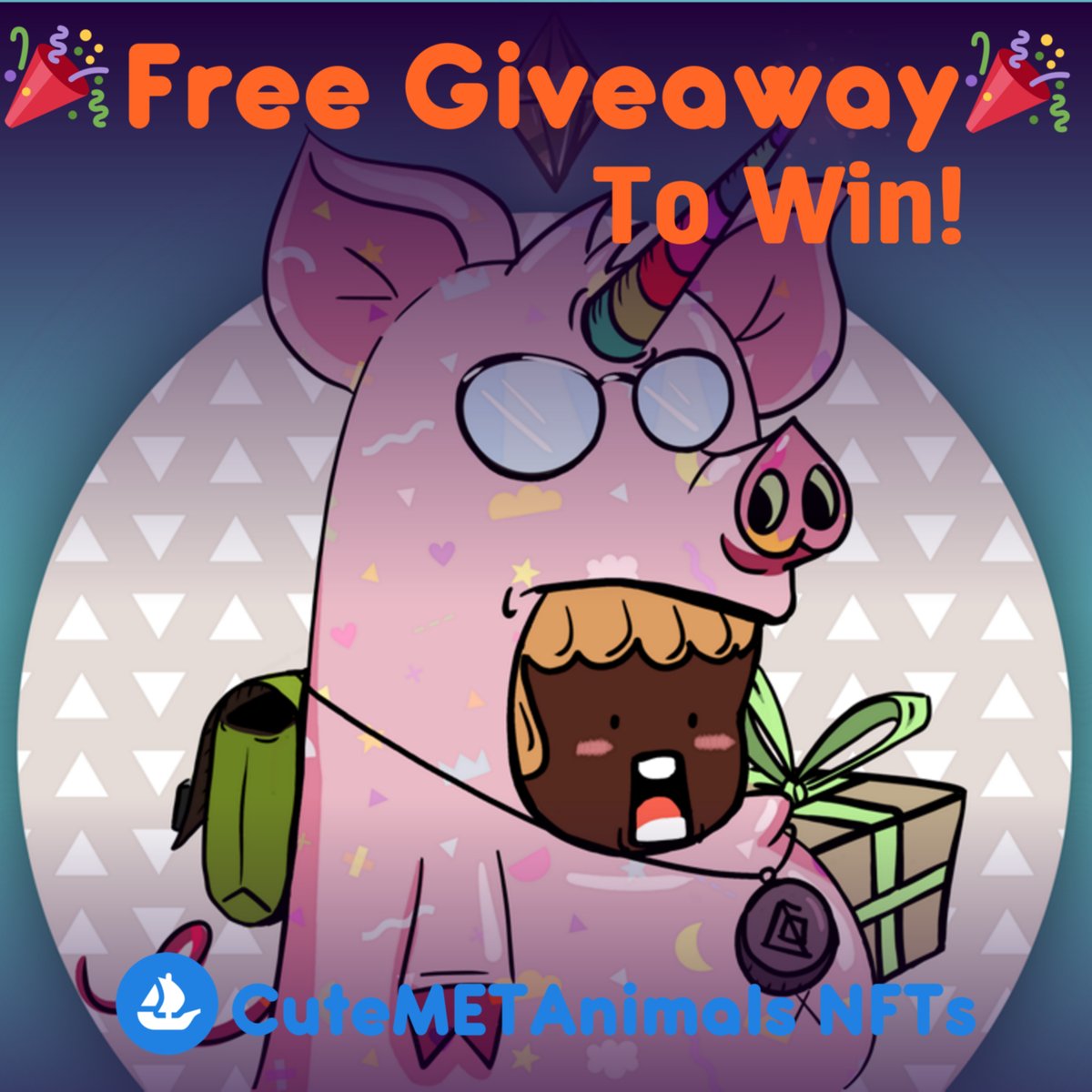 nfts_cma's tweet photo. Come and play this game of chance with us. TO WIN✨l The🐷 #4916 from Cute METAnimals  
Register here👇:
https://t.co/3K5y7D2jZi

#NFTCreators #NFTs #NFTCommunity #opensea #nftart #NFTTHAILAND #nftcollectors #NFTdrops   #nftcollector  #NFTGiveaway  #GiveawayNFT #NFTCollection https://t.co/oxseeraiGx