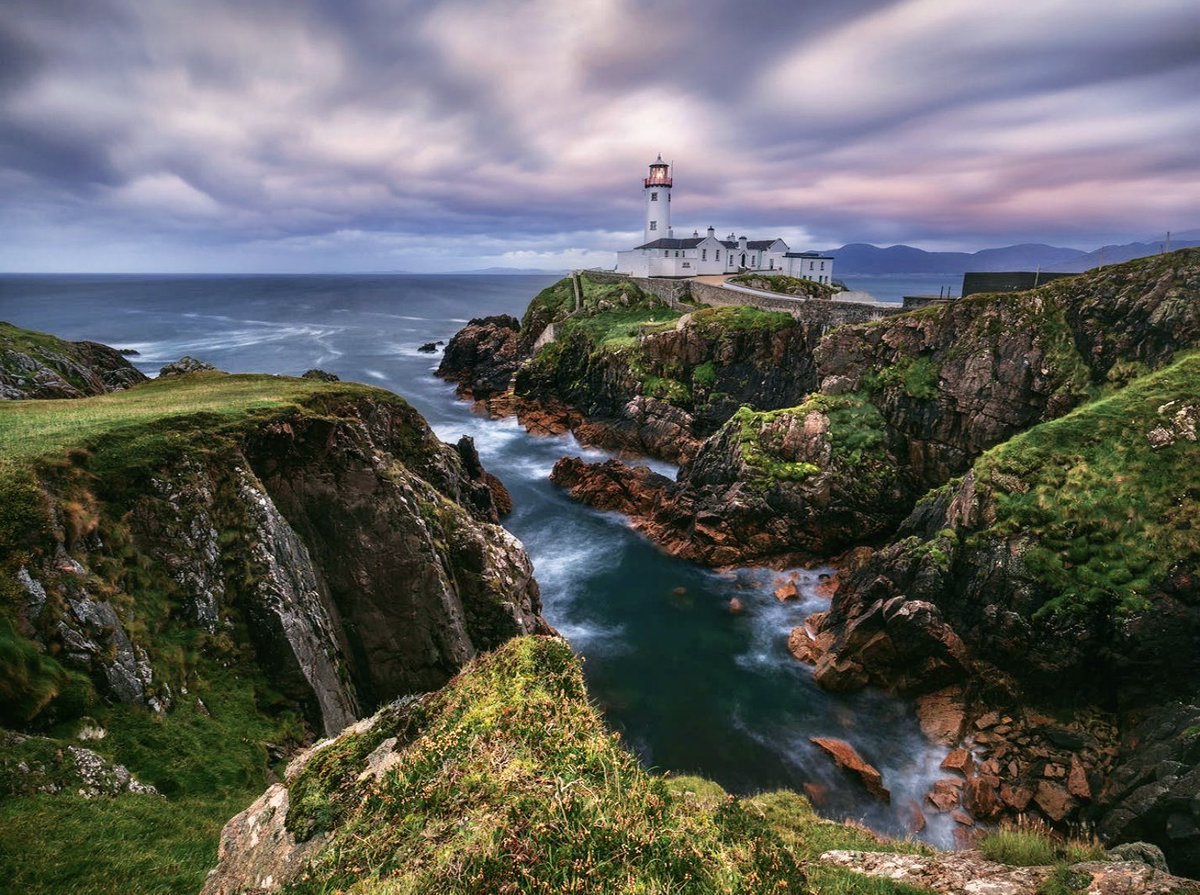 At Fanad Head lighthouse in Ireland! 🤗❤️❤️