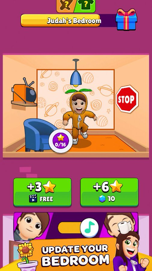 Epic bedroom - Style your bedroom the way you want, and watch shiloh and the gang throw down some dance moves.
play.google.com/store/apps/det…