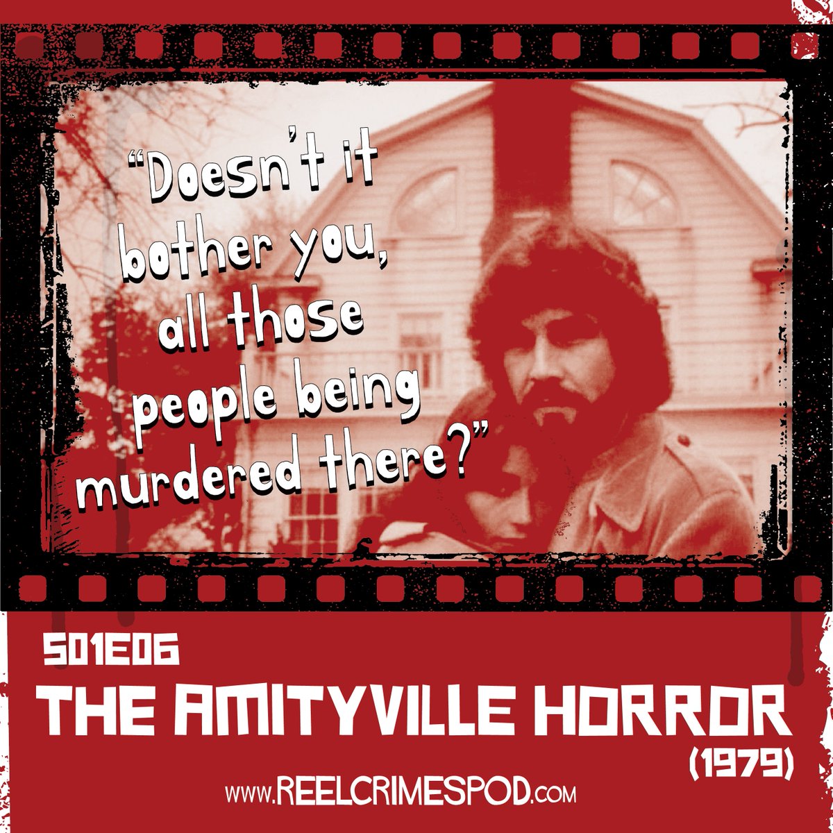 S01E06: The Amityville Horror and the true events that inspired it. 

Listen today! 

Apple: podcasts.apple.com/us/podcast/the…

Spotify: open.spotify.com/episode/6lPplf…

Stitcher: listen.stitcher.com/yvap/?af_dp=st…

Or wherever podcasts are found.

#truecrime #truecrimepodcast #podnation #PodernFamily