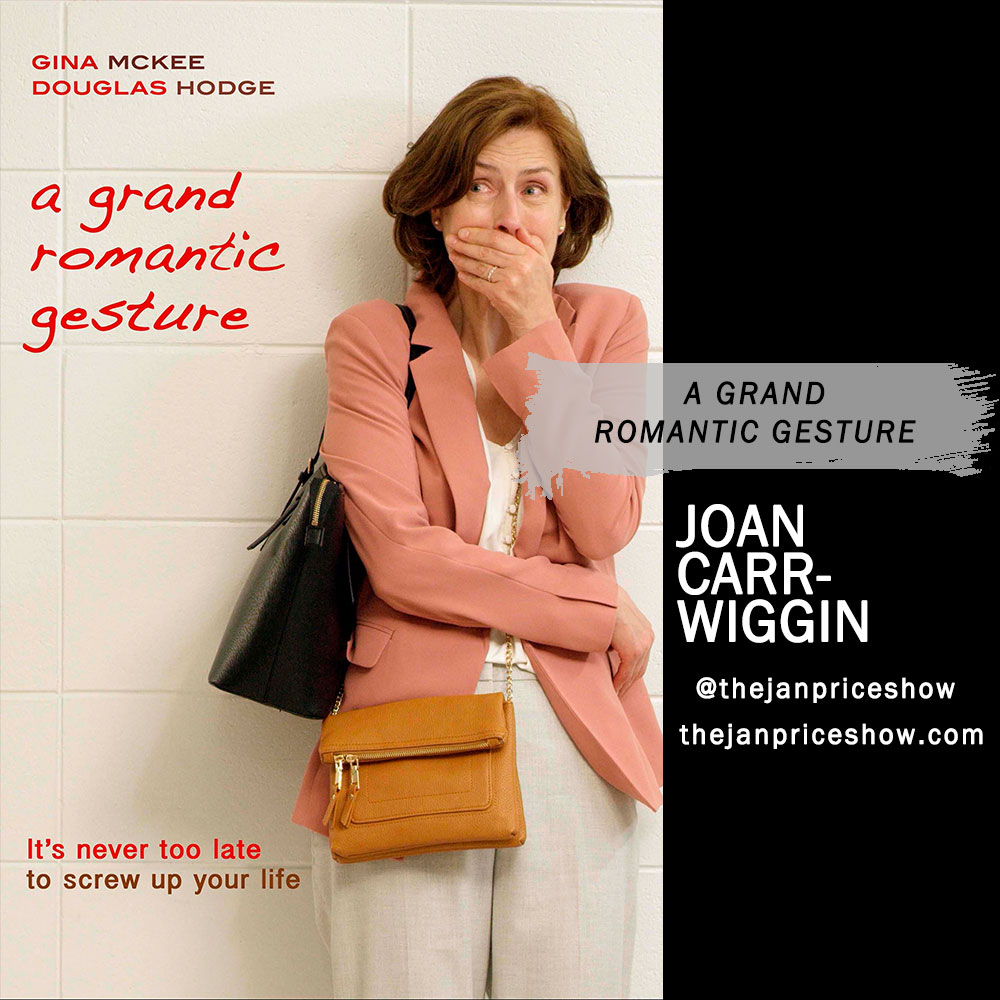 thejanpriceshow's tweet photo. My show with Joan Carr-Wiggin - “A Grand Romantic Gesture” is now #streaming! Go to https://t.co/pQuX8sqgXP and listen now! @iHeartRadio @ParagraphPix #thejanpriceshow #podcast #allaboutmovies #janprice #thejanpriceshow #JoanCarrWiggin #AGrandRomanticGesture #comedy https://t.co/5FJMEvpE6j
