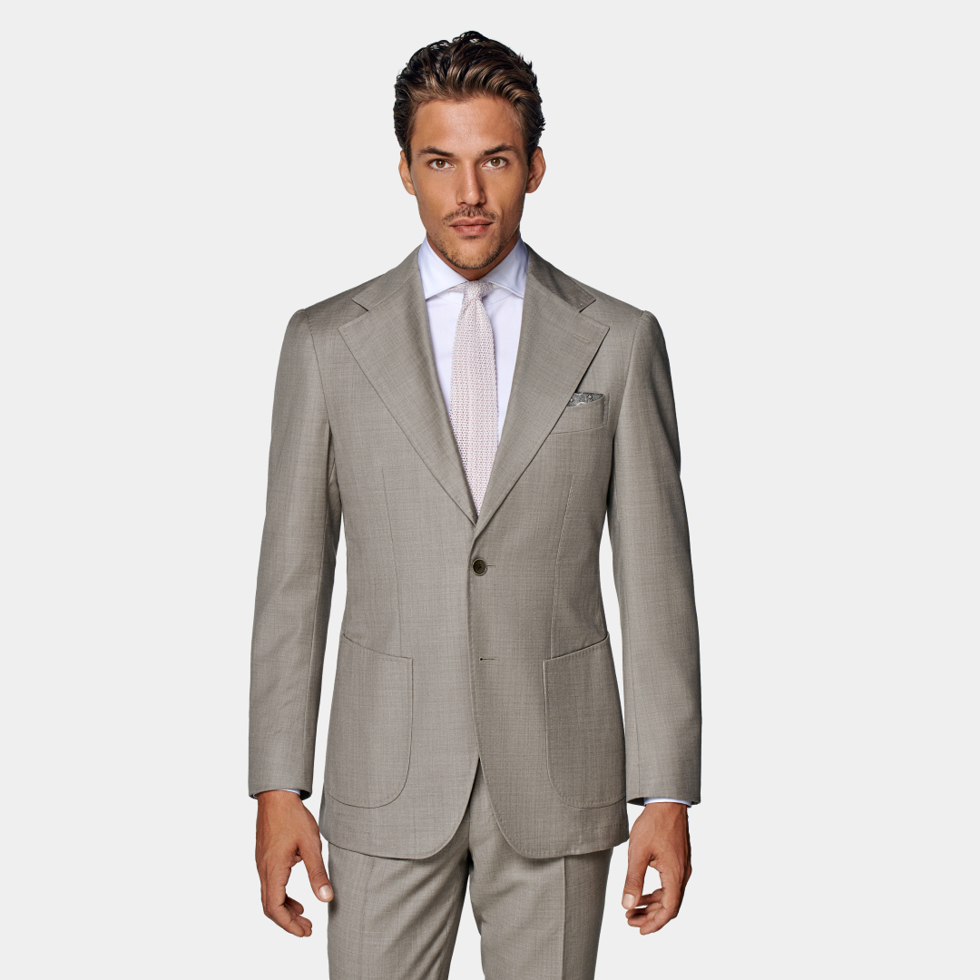 Tailored slim with butterfly lining 