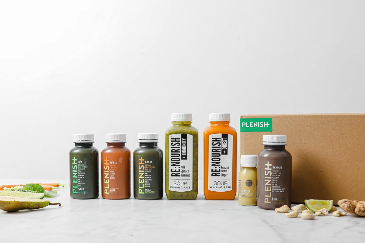 Warming and nutrient-dense, our soup cleanse combines organic cold-pressed juices, an immunity-boosting juice shot, two flavour-filled soups and two cleansing herbal teas each day to keep you nourished from head to toe 🌱⁠ bit.ly/3IdsMXR