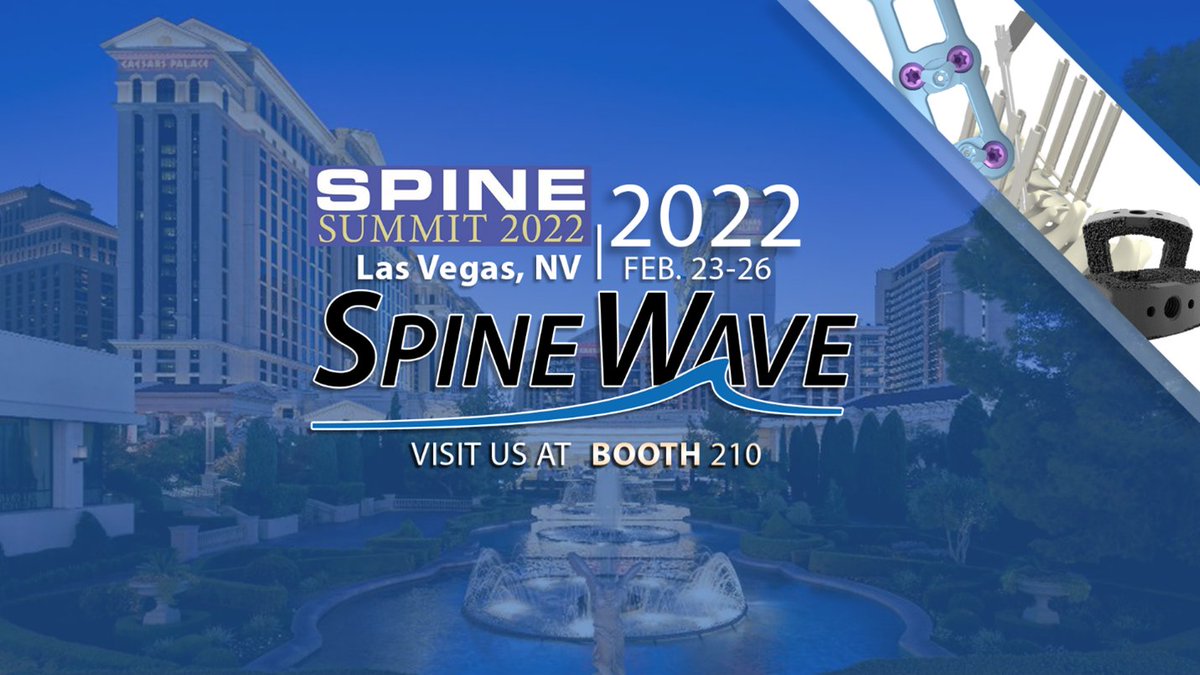 SpineWaveInc's tweet photo. Stopping by the Spine Wave booth is the best bet you’ll place. Come join us at booth 210 at the Spine Summit Annual Meeting from February 23-26. #SpineSummit #SpineConference #SpineSurgery #SpineWave #SalvoSpineSystem #LasVegasConference #SpineSurgeon #NeuroSurgeon #Spinehealth https://t.co/h1stWw3ckc