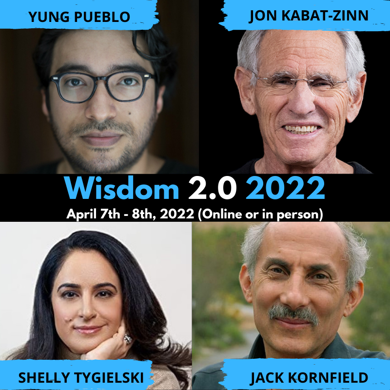 Excited to gather with friends in person again! Or you can watch online, Wisdom 2.0 2022 in the Bay Area! 

wisdom2summit.com/wisdom2022