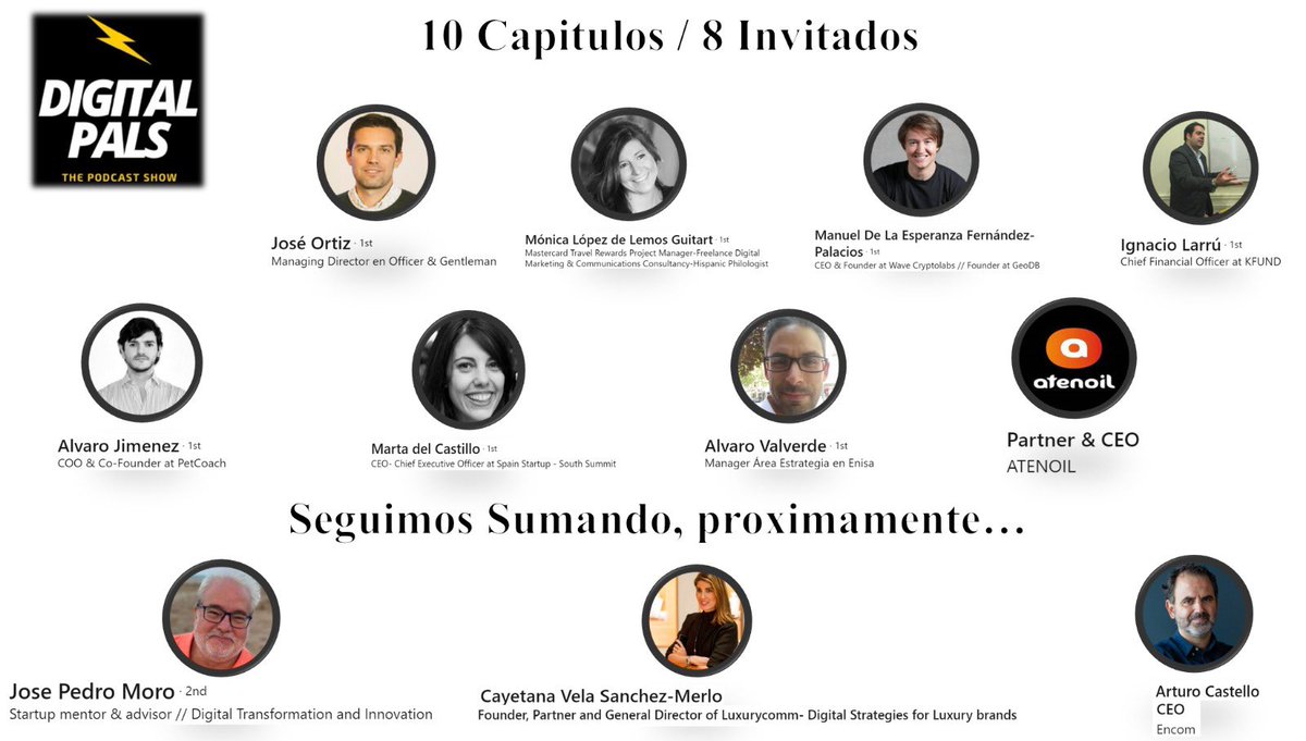 10 capítulos de nuestro podcast is.gd/84jkX0