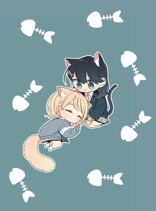すやすや
#猫の日 

アイコン使用等ご自由にどうぞ!🐟
※転載や自作発言おやめください。 