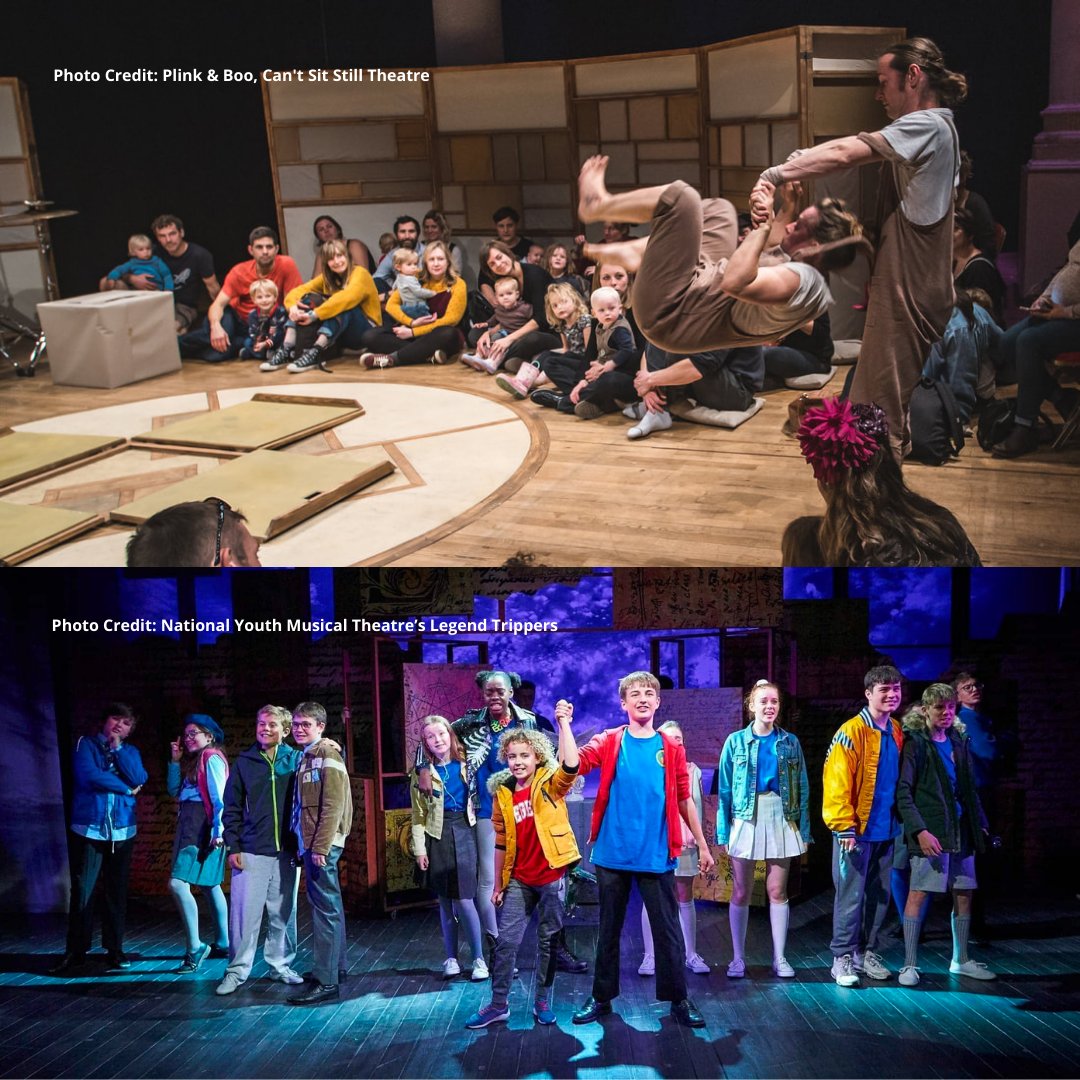 childrens_td's tweet photo. SPOT THE DIFFERENCE! 

We hear (a lot) ‘theatre for kids’ mean they act it in, right? Youth Theatre is usually the term for opps for kids to act onstage/ learn performance skills. Children’s theatre, family theatre or theatre for young audiences is created by pro theatre-makers. https://t.co/6h9oCHVQL7