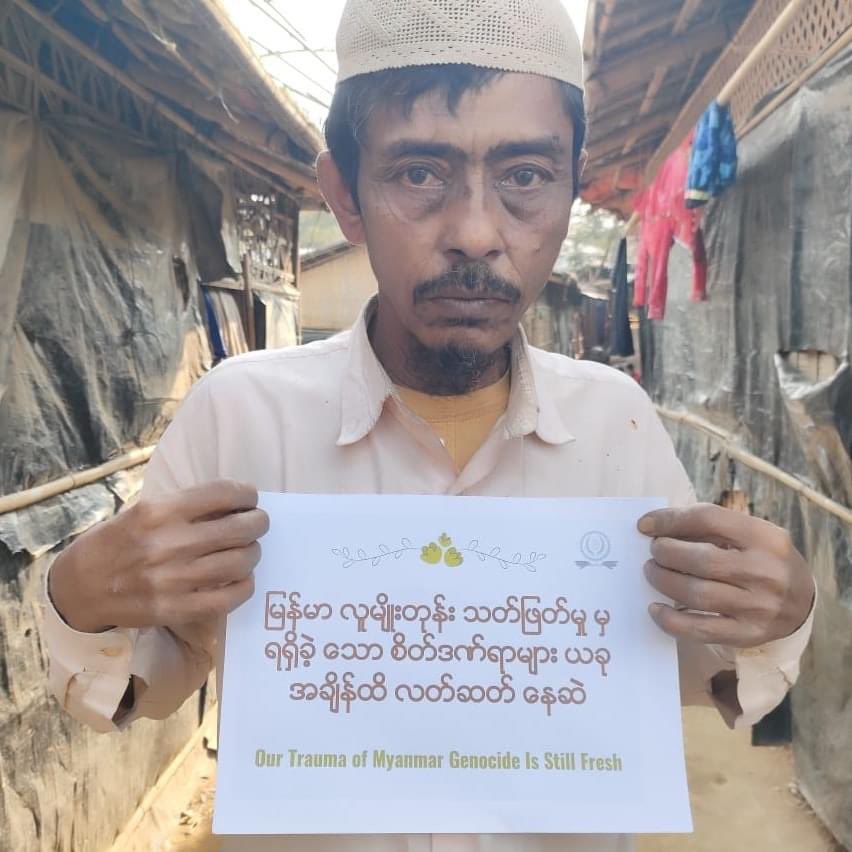 akmoe2's tweet photo. Our trauma from genocide is still fresh . https://t.co/edfBZOU5hu