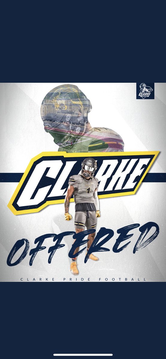 After a talk with <a href="/CoachMRegalado/">Miguel Regalado</a> I’m excited to say I’ve received my second offer‼️#Clarkuniversity <a href="/_NCSathletics/">Nashville Christian Athletics</a> <a href="/NCSRecruiting/">Nashville Christian Football Page</a>