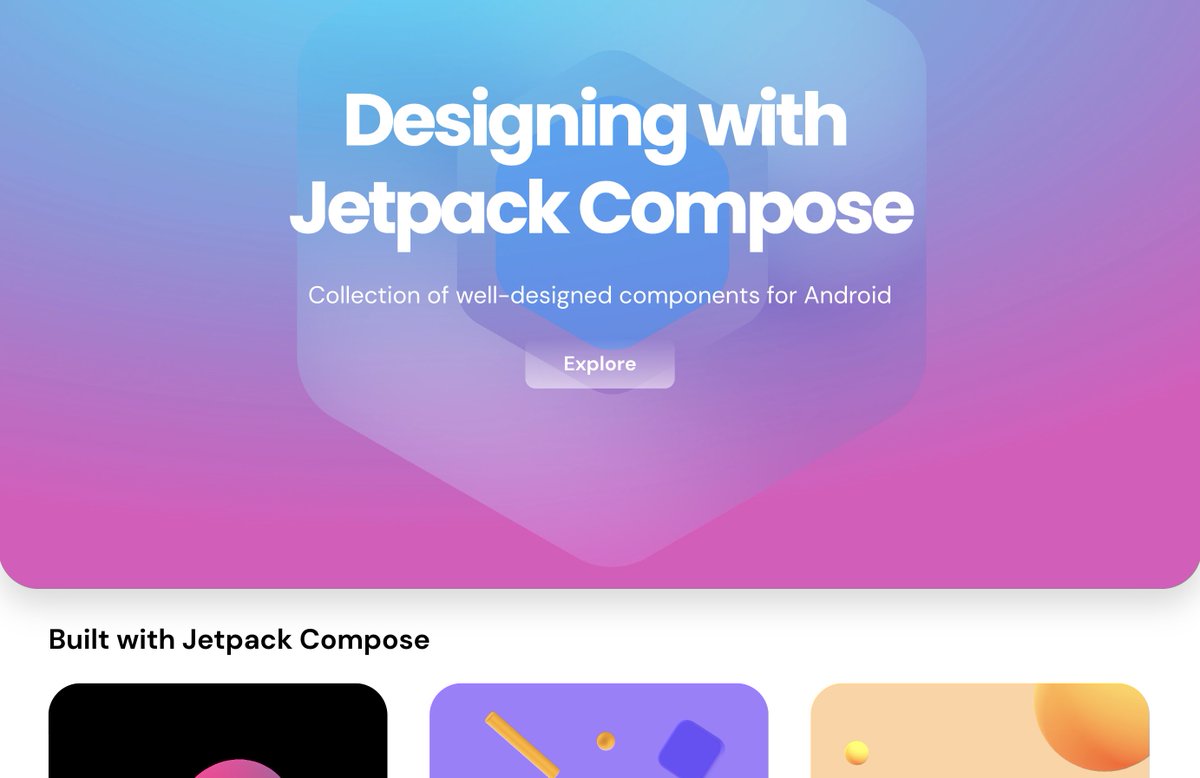 ComposeJetpack's tweet image. Spent the weekend hacking this together! 

*Almost* there! 👀

#JetpackCompose