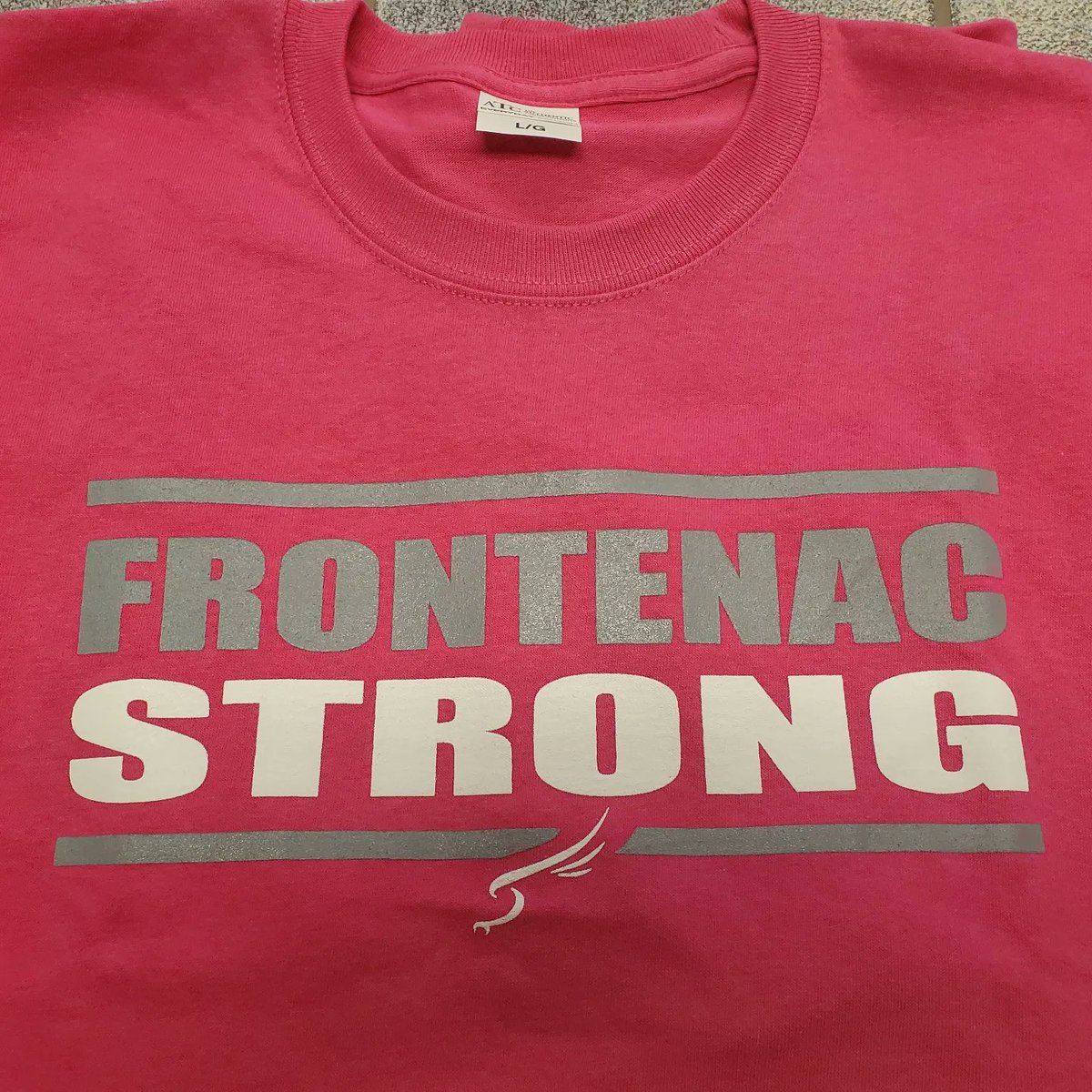 FSSprops's tweet photo. πWant a pink 'Frontenac Strong' t-shirt?? You can buy one from Ms. Lackey in Student Sevices Tuesday and Wednesday for $10!
#FrontenacStrong https://t.co/DQghbT9Ix0