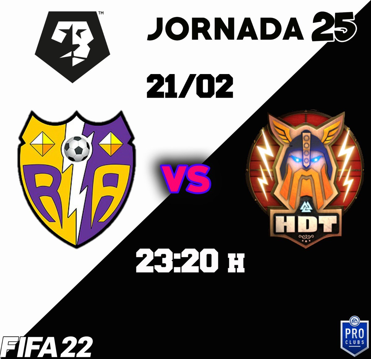RayoClubesPro's tweet image. 📅Lunes 21/02/2022
🏆Jornada 25 @VFOspain
🆚 @HDTeSportsES

Quedan 2 jornadas de la competición y somos líderes por tres puntos por lo que nos jugamos la liga en estos dos partidos🔝.

Enlace del canal para verlo: youtu.be/tFynWDhIcJc
#FIFA22 #FIFAclubespro
