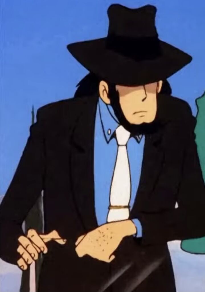 favescrunkly's tweet photo. Daisuke Jigen from Lupin III is a scrunkly ! https://t.co/Podf9aN1HX