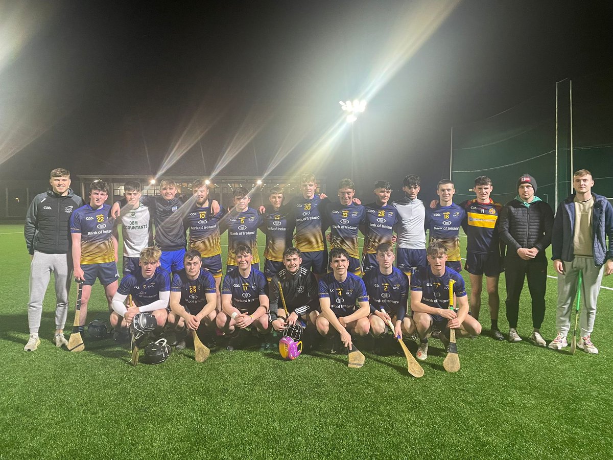 DCUDocEirGAA's tweet photo. Fresher B Hurling result 

@DCUDocEirGAA 2-18
@UCDGAA 2-9

Well done to the team led by @conallclancy and @brian_duignan 

This result leaves a three way tie at the top of the group. @HigherEdGAA https://t.co/f7EWOWC0LR