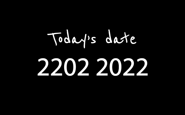 FeedsyNews's tweet photo. Happy palindrome day! Todays date is very cool. It can be read the same way backward and forward. Hope you make this two's day a cracker:) https://t.co/dLXusG1MPX