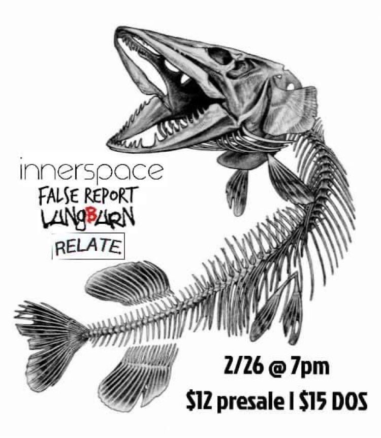 falsereportband's tweet photo. Denver this Saturday we return to rock! Get tix now @LostLakeDenver w/ @innerspaceco @lungburn #relate https://t.co/p5GgXyx26Y
