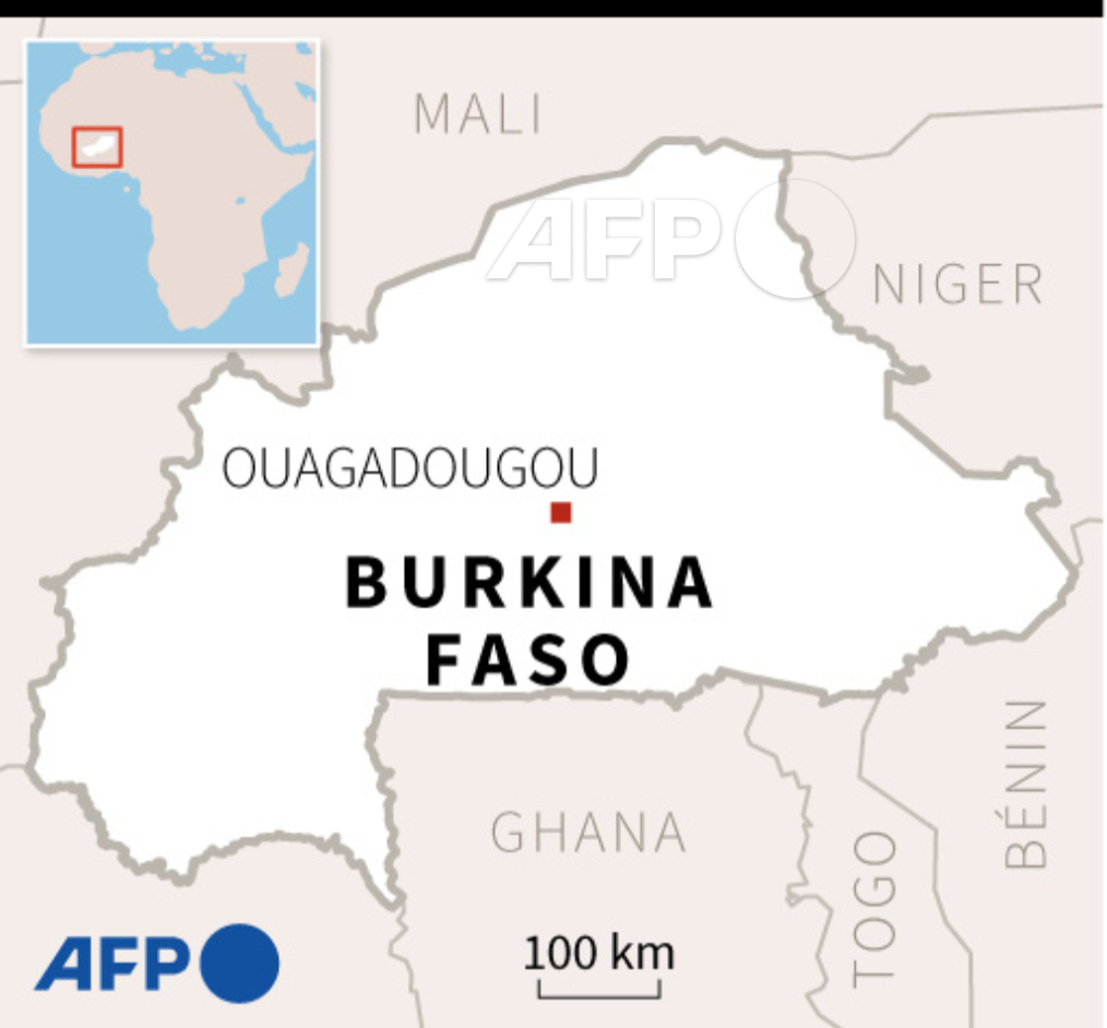 AFP's tweet photo. #UPDATE Local officials and hospital staff said that an explosion in southwest Burkina Faso occurred at a makeshift gold-panning site when a stock of dynamite somehow ignited, killing at least 55 people https://t.co/rF7b3Dr4s7