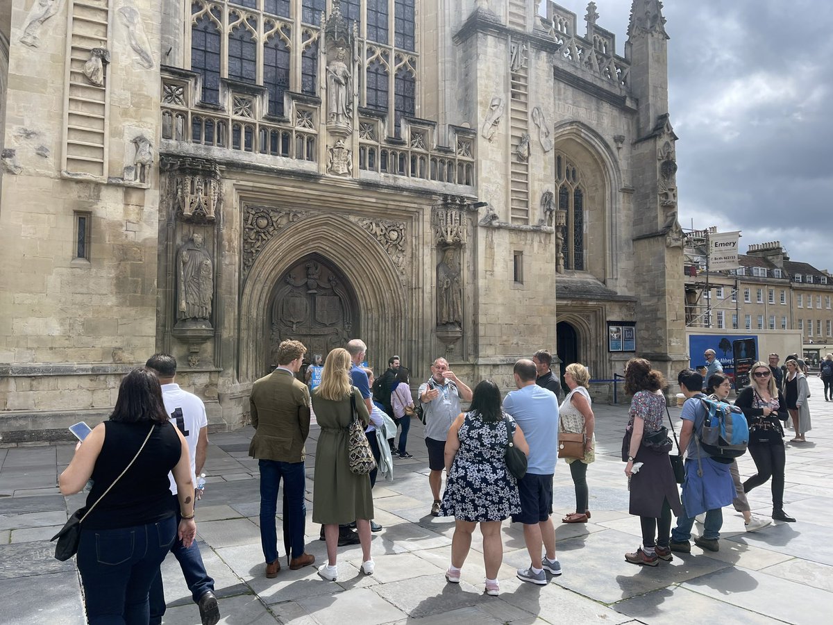 bath_tours's tweet photo. Today is #internationaltouristguideday It recognises the fantastic job that qualified tourist guides play in making visitors holidays memorable. #bbguides. Thanks to all Blue Badge Tourist Guides. https://t.co/O1mdJNgJN2