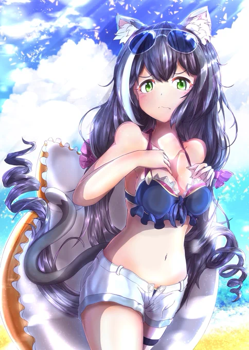 #猫の日 🌟キャルちゃん❗🌟 #pixiv https://t.co/2vKdGG5TW7 
#ねこの日 #ネコの日 #にゃんにゃんにゃんの日 #プリコネR #イラスト #絵柄が好みって人にフォローされたい 