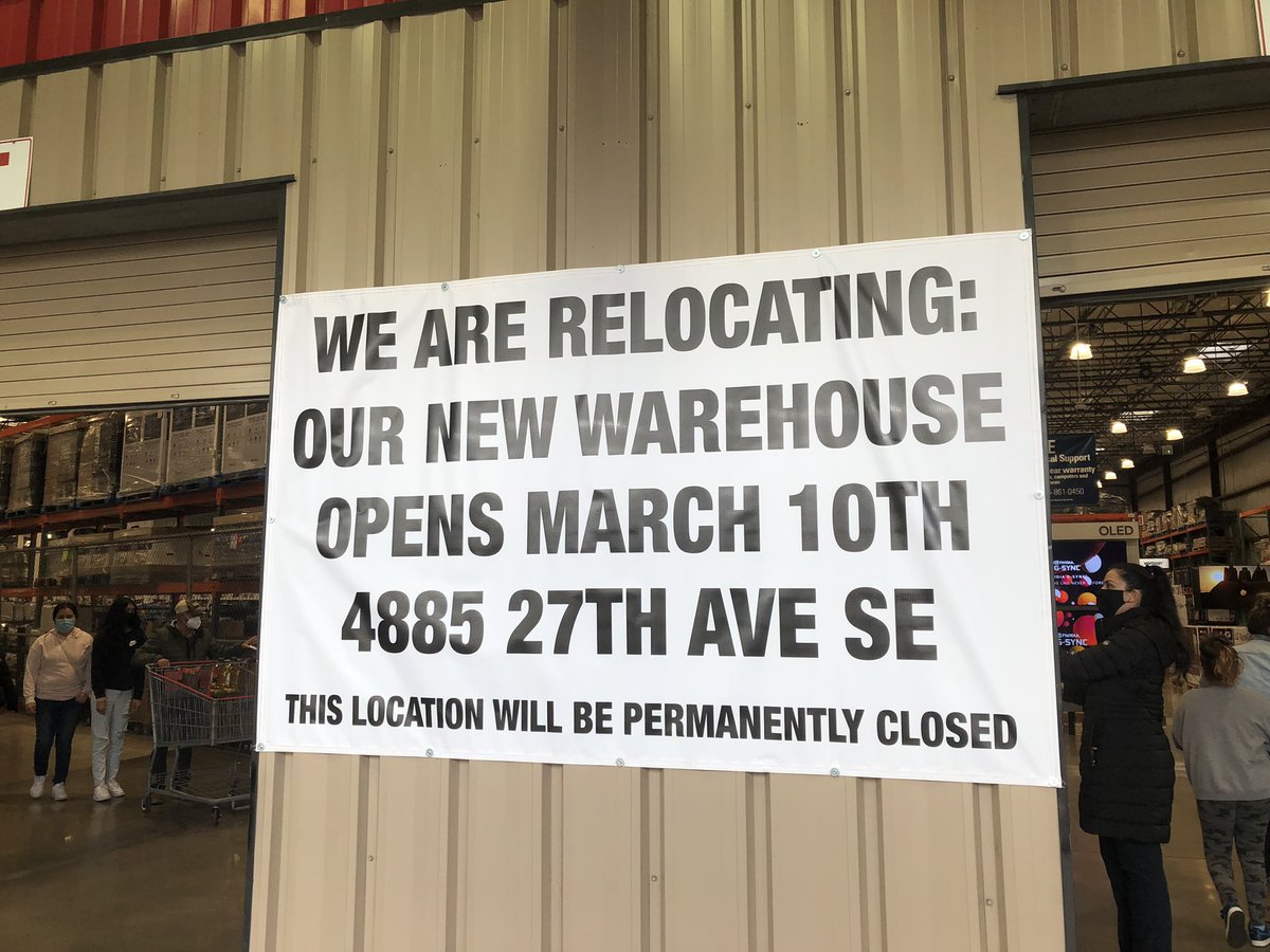 ExploresRetail's tweet image. The Costco in Salem, Oregon is going to be relocated on March the 10th.