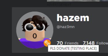 The filter for the game PLS DONATE is off : r/roblox