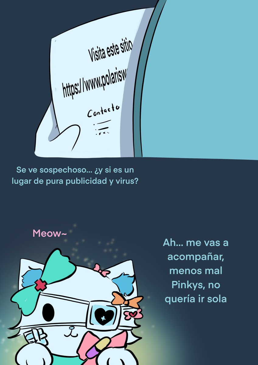 archive_angel's tweet photo. Comic "Desconexión Exitosa." #ClickOnPumpkin

-Parte 2 - 

Pumpkin con ayuda de los usuarios investiga acerca de la persona quien podría ayudarle. 

Aquí tenemos la publicación semanal del comic, espero y lo disfrutes! #pumpkillust https://t.co/HlQ6ZQmqyO