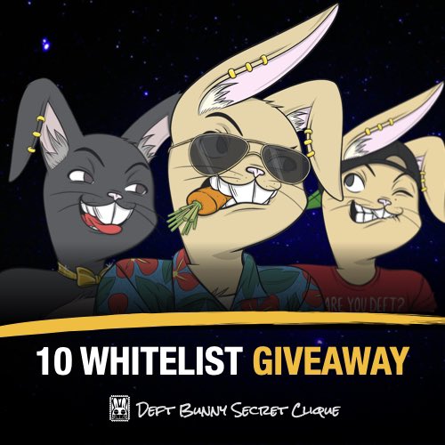 Deft Bunny Secret Clique tweet media