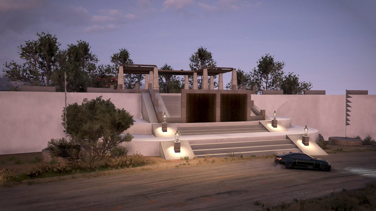 A few teaser photos for my upcoming map VuKKuu Imperial Circuit—available for download very soon! <a href="/ForzaHorizon/">Forza Horizon</a> #blueprinteditor <a href="/WeArePlayground/">Playground Games</a>