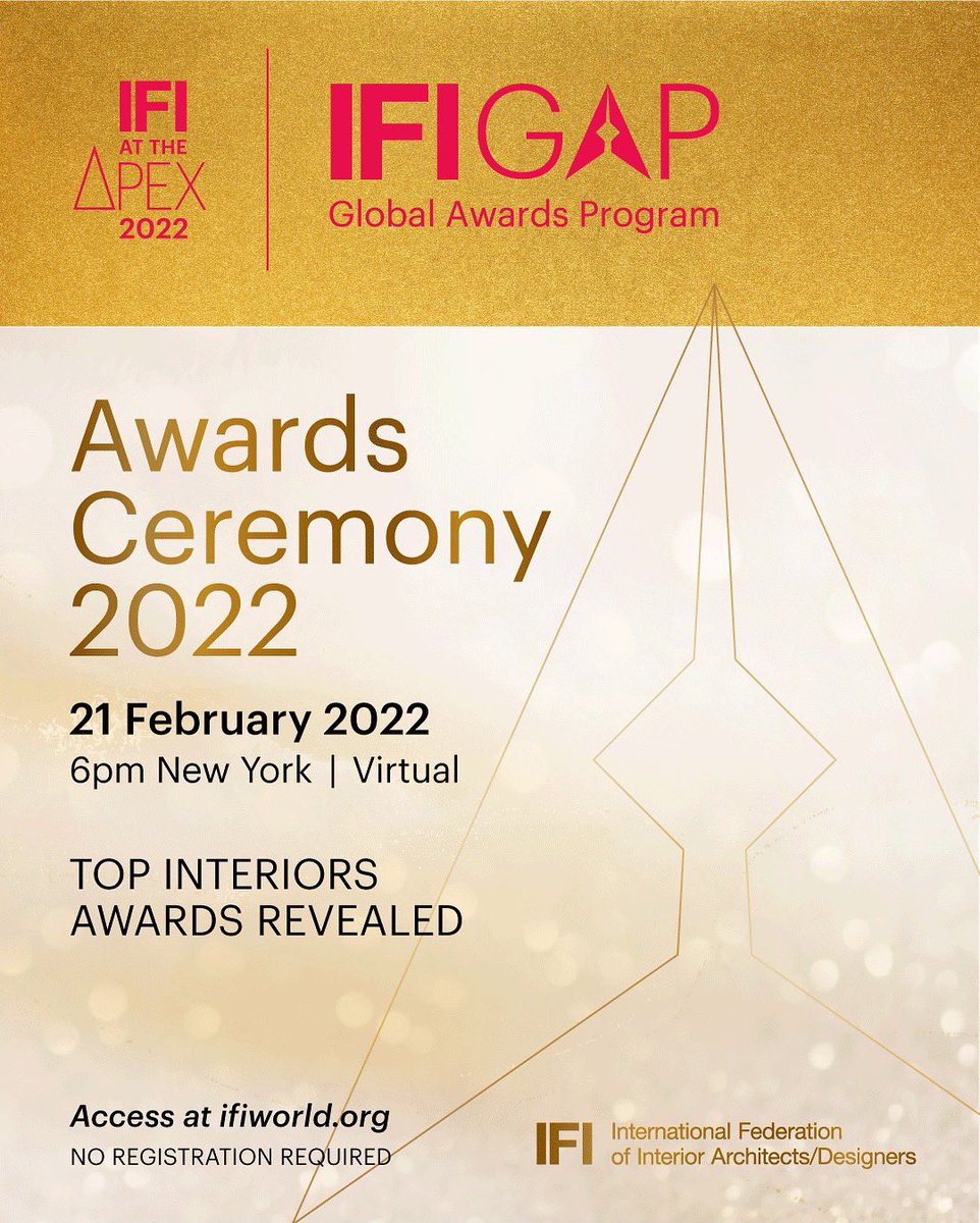 🏆 Are you ready for the IFI GAP Awards Ceremony? 

Hear from our distinguished 2022 Jurors and partners and discover our esteemed international winners and amazing projects across all categories. 

📍Visit ifiworld.org/ifi-gap-2022-a… to watch #IFIGAP2022 in 15 minutes!
