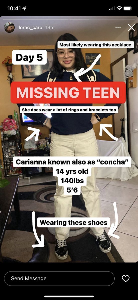 My niece is still out there somewhere. Please help us find her. We think she might be in Vegas