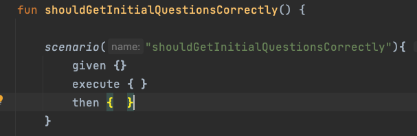 jggomezt's tweet image. Sharing something simple, however, may be useful if you use Gherkin Style for unit tests.

#kotlin #unittest #Gherkin