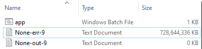 jamesmsears's tweet photo. My PC: "Do you have any clue why Anaconda created a 730GB text file and what's your concern level out of 10?" 

Me: "None, err... 9?" https://t.co/QiXn2B4I2K