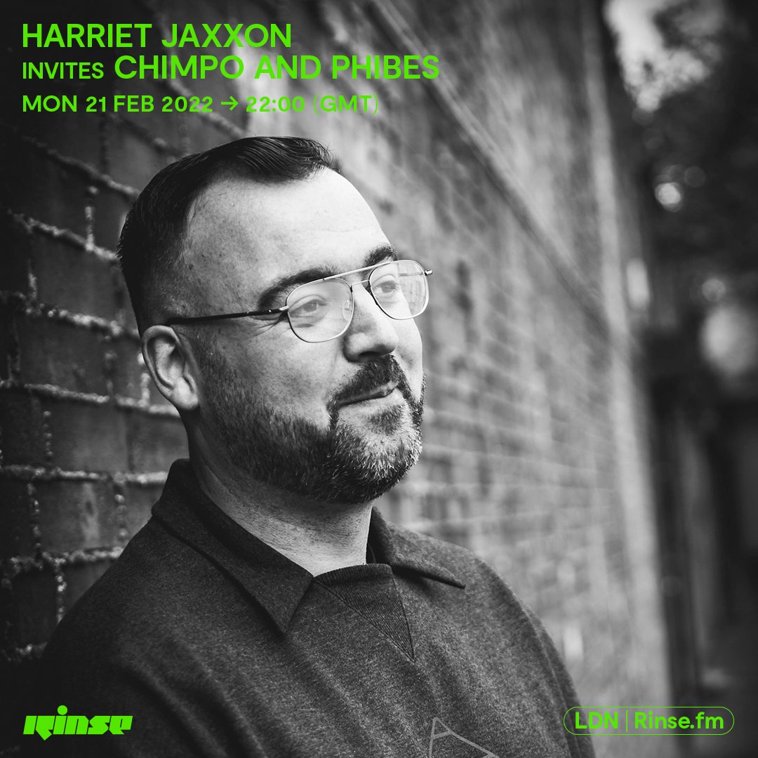 RinseFM's tweet image. Up at 10PM is @HARRIETJAXXON invites @CHIMPOMCR and #Phibes on rinse.fm/player + 106.8FM

#RinseFM