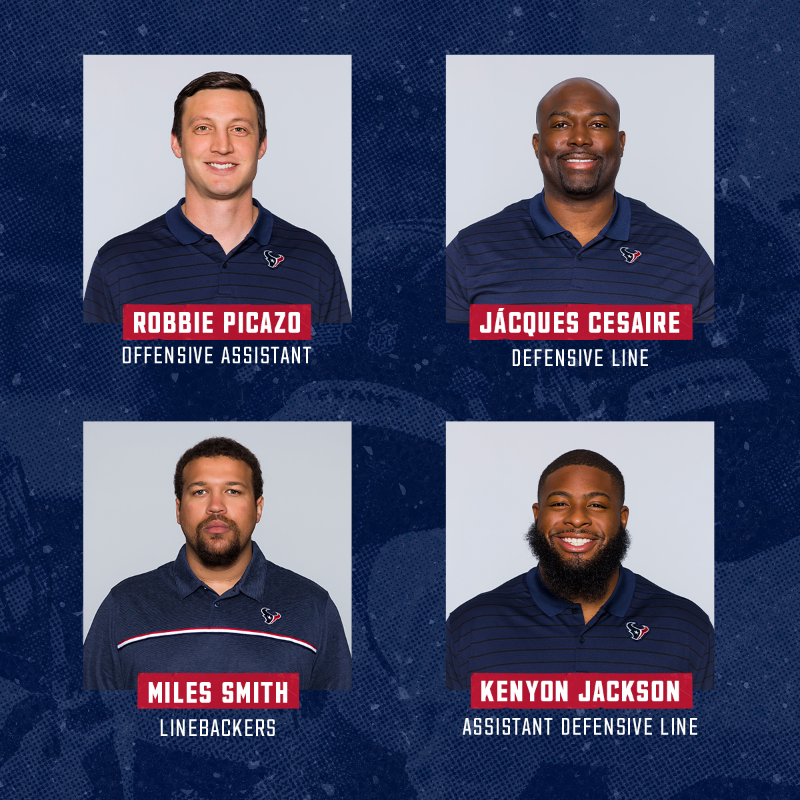 HoustonTexans's tweet photo. Introducing our 2022 coaching staff 😎