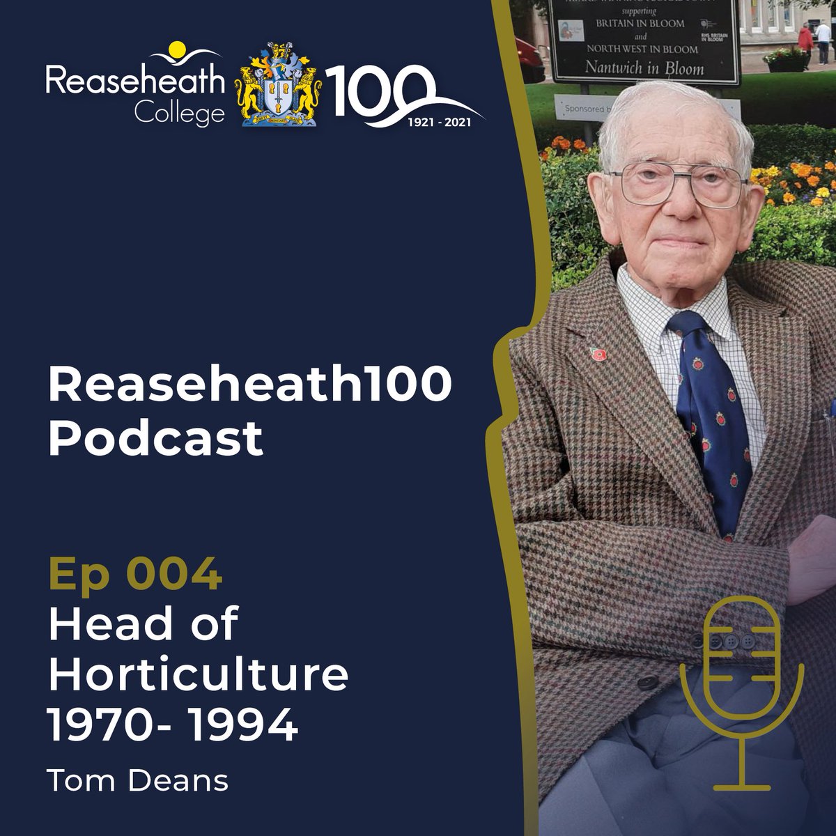 Tom Deans joined us in 1970 as a Senior Lecturer in Horticulture, before taking the role of Head of Horticulture until he retired in 1994. 

Please visit reaseheath100.com/podcast to hear Tom's story (podcast episode 4) 

#100YearsIn100Days #TheReaseheathStory