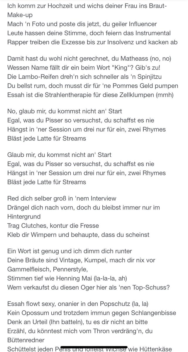 janinasheart's tweet photo. @eurovisionde @Alina_Stiegler Moin, wir haben hier noch was gefunden 🥰 Einen super Text eures Team Liebe Künstlers NKSN! Freue mich auf das Statement zu diesem extrem homophobic, transphobic und frauenverachtenden Song 🥰 Hat der Gute übrigens selber mitgeschrieben! Und das erst letztes Jahr! https://t.co/kq7fvkhXFW