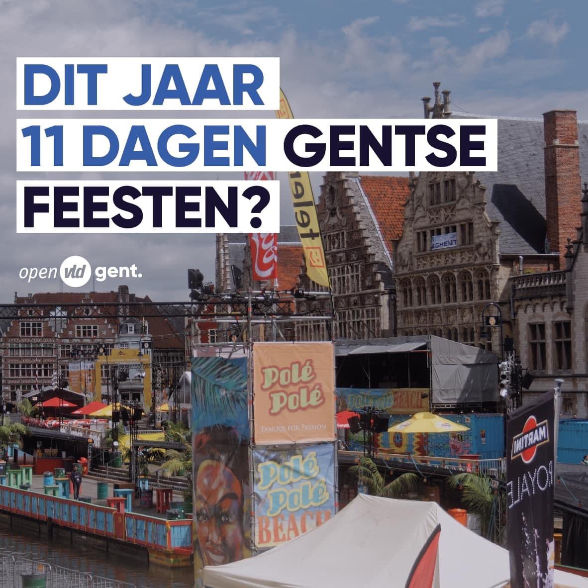 AndersGent's tweet photo. Dit jaar 11 dagen Gentse Feesten? In het vragenuurtje voor de Gemeenteraad vroeg fractieleider @stephaniedhose het aan de schepen. Hij wil het nog verder onderzoeken, onze fractie kijkt alvast uit naar het resultaat van die onderzoeken! https://t.co/WsS1QKCuxN
