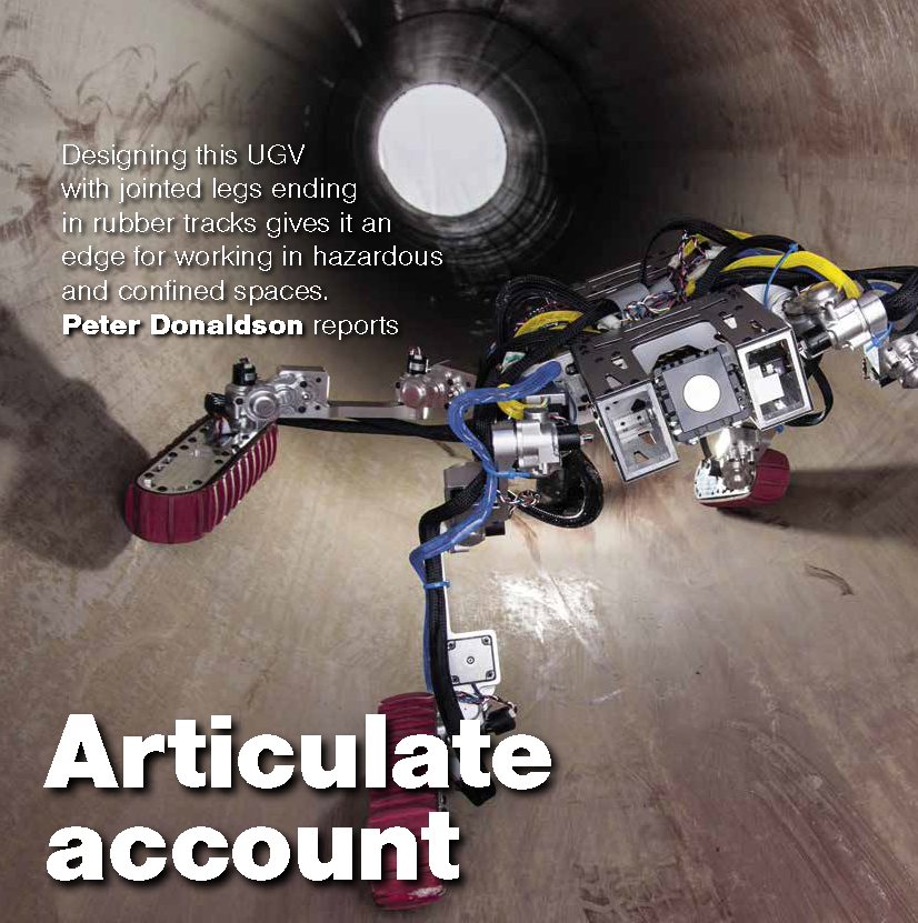 HebiRobotics's tweet photo. HEBI is thrilled to share a recent article in @UnmannedSystem magazine, featuring the "Cricket" robot. The project was spearheaded by Dr. Ramirez-Serrano at #UCalgary, and utilizes HEBI X-Series actuators.
Read here, page 45:
https://t.co/UP7H8OTuRn
#robotics #customdev #pitt https://t.co/n27JGaCqqA