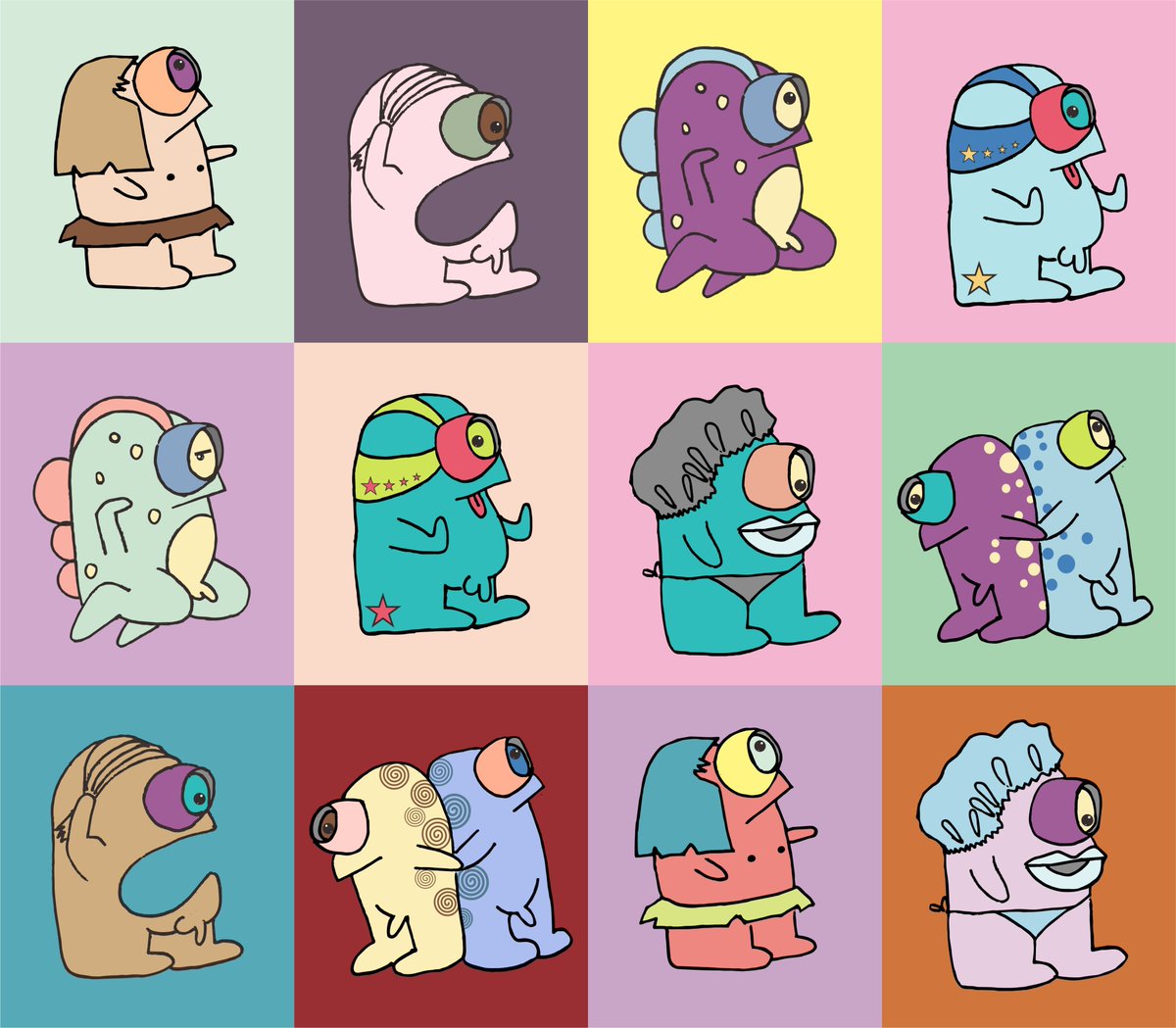 New Born HU FUNK cute cute !  
Now! the youngsters are ready to take their positions. And one of them is ready to be your friend for free.

paras.id/ployhayin.near…

#NFTs #NFTCommunity #NFTartists #nftcollector #NFTartworks #PARASnft