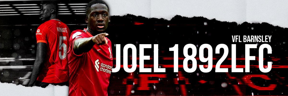 Joel1892LFC's tweet photo. Massive shout to @HaseemX for the new twitter banner at a very cheap price and very much worth it, Quailty 🥶 https://t.co/KSz4rKOt6F